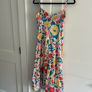 Floral Kids Dress - Multicolor